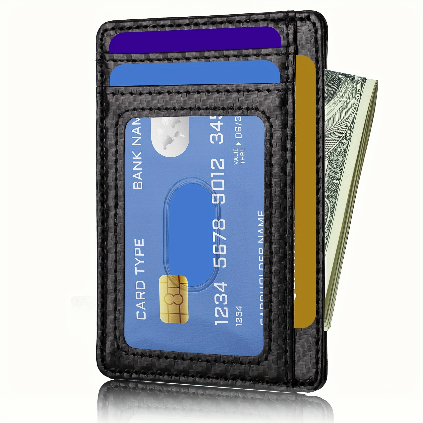 Men's RFID Blocking Front Pocket Wallet