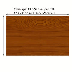 Light Brown Wood Peel And Stick Wallpaper - Self Adhesive Film