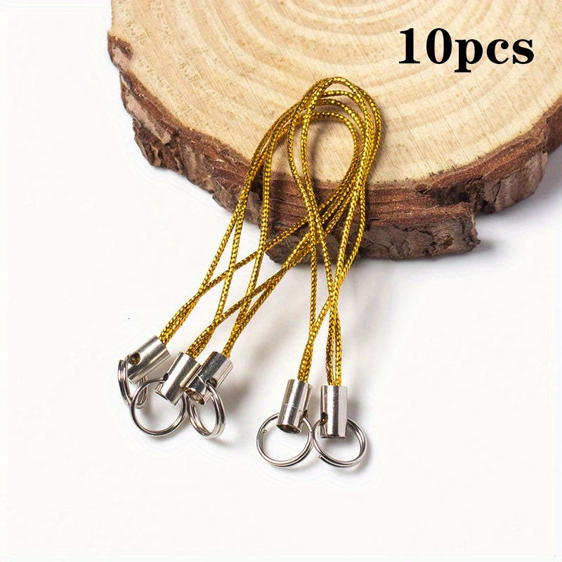 10pcs DIY Jewelry Accessory Lanyard for Mobile Phone and Keys