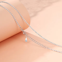 925 Sterling Silver Necklace Women's Clavicle Chain Variety Of Chain Types