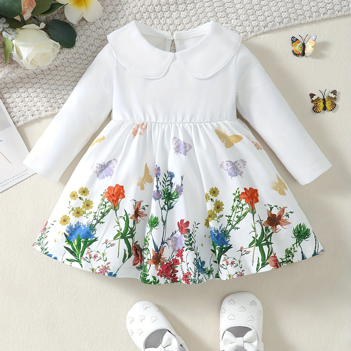 Sweet Baby Girls Floral Dress Party Dress