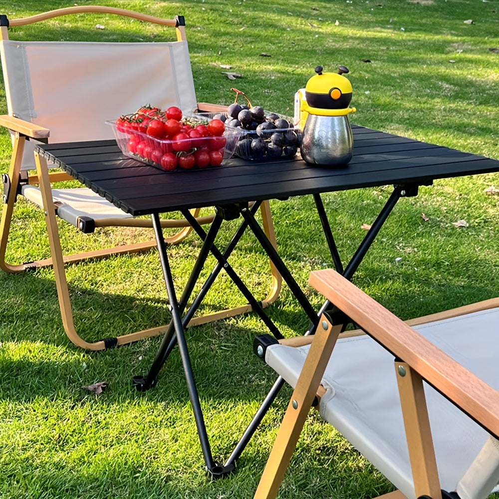 Portable Aluminum Folding Table for Camping Picnic