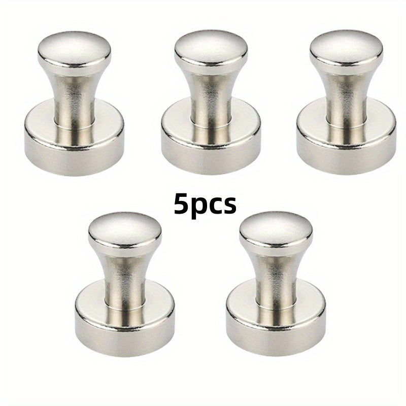 5pcs Neodymium Magnetic Pushpin Metal Strong Magnetic Tack Decompressing Toy