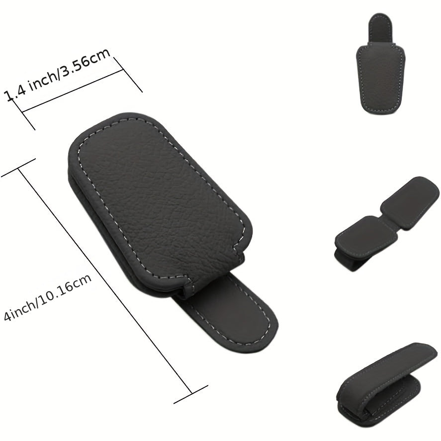 Magnetic Sunglass Holder for Cars - Eyeglass Hanger Clip