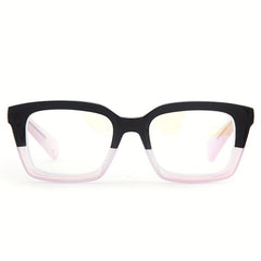 Men's Vintage Business Reading Glasses Spring Hinge Light Blocking