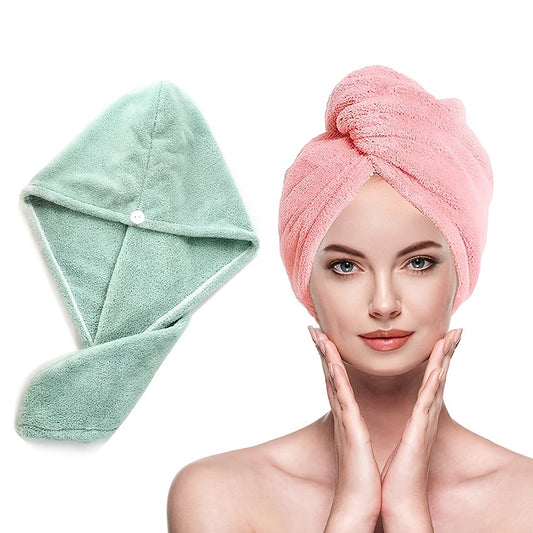 Quick Drying Microfiber Hair Towel for Men & Women