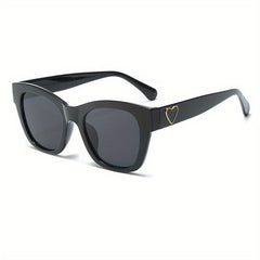 Heart Jelly Square Sunglasses UV400 Sun Shades Glasses
