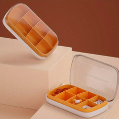 Large Capacity Medicine Box with Frosted Cover - Travel and Camping