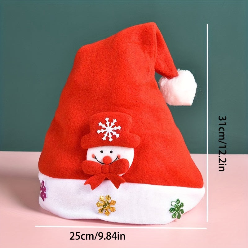 Adult Christmas Santa Hats for Parties