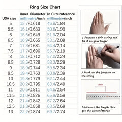 4mm Faux Diamond Ring Titanium Steel Couple Rings
