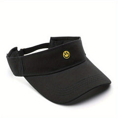 Top Hat Female Retro Happy Face Baseball Cap Outdoor Sun Hat