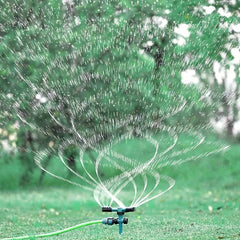360 Degree 3 Arm Rotating Sprinkler Automatic Nozzle Garden Irrigation