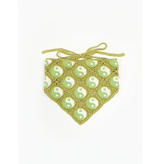 Neon Crochet Bandana Y2K Head Wrap Hair Accessory