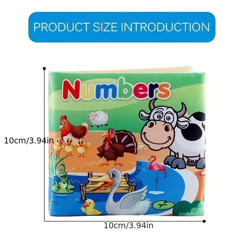 Baby Cloth Book Pleated Paper Washable Early Education Toy