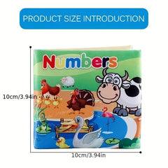 Baby Cloth Book Pleated Paper Washable Early Education Toy