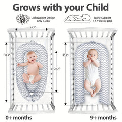 Newborn Baby Portable Anti-pressure Crib In Bed Comfortable Bionic Bed