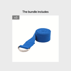 Yoga Strap Adjustable D-ring Buckle Pilates Stretching