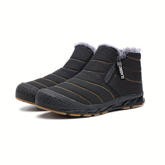 Women's Winter Snow Boots, Fleece Lining, Waterproof, Lightweight, Non-slip