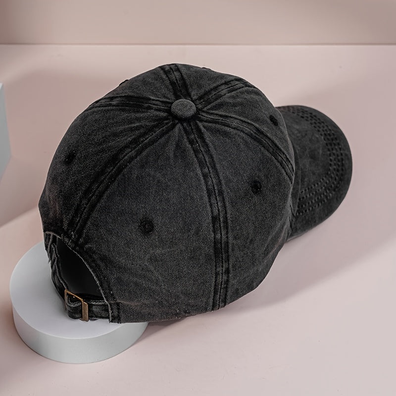Hip Hop Skull Baseball Cap Vintage Print Women's Cotton Sports Hat Man Unisex