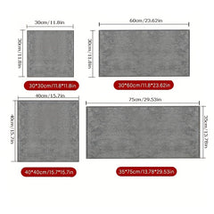 Car Wash Towel Microfiber Double-sided Short Velvet Waxing Rag