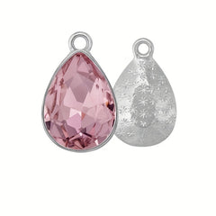 10pcs Charm Crystal Pendant for DIY Jewelry Earrings Bangle Necklace