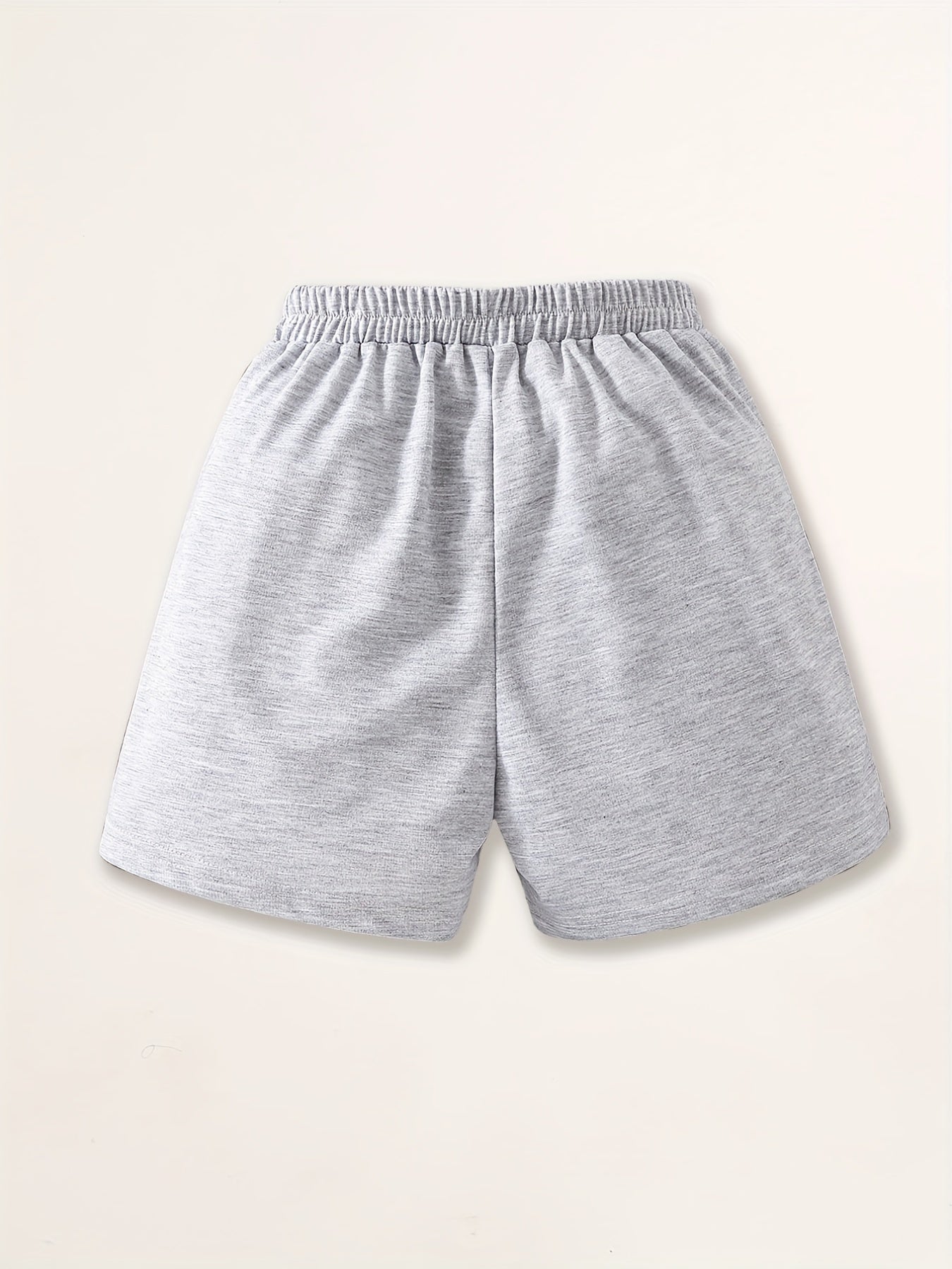 Girls Stacking Skull Print Sweat Shorts Halloween Clothes