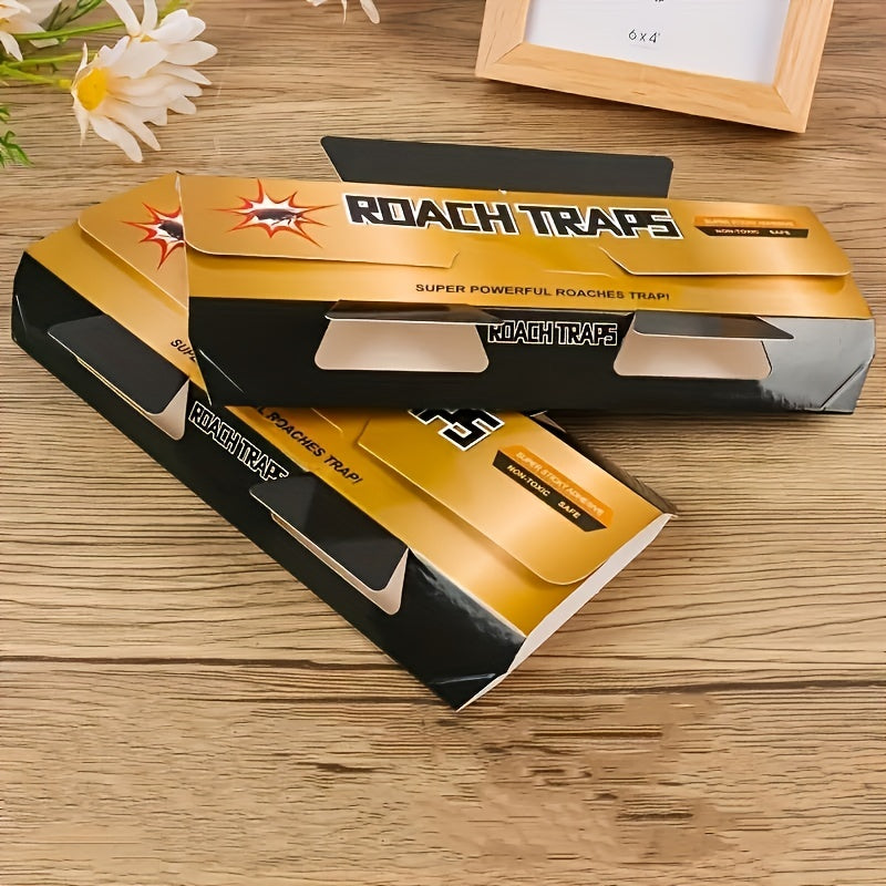 10pcs Glue Traps for Bed Bugs & Cockroaches - Instant Elimination