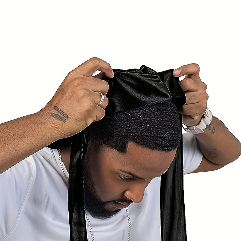 Outdoor Casual Satin Silky Du rag For Men And Women