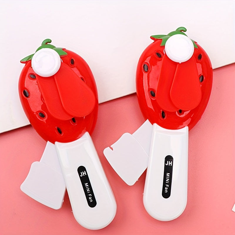 Creative Fruit Mini Fan Hand Press Office Fan