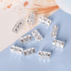 10pcs Metal Hair Clips for Braids Dreadlocks Viking Accessories