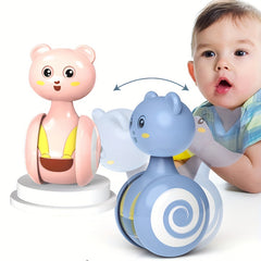 Dinosaur Tumbler Toy Light Baby Soothing Early Education
