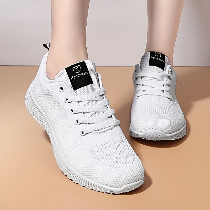Women's Lightweight Lace Up Casual Sneakers