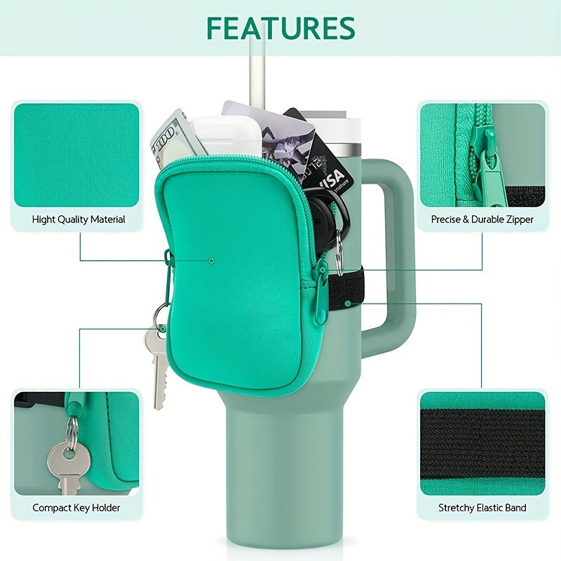 Insulated Tumbler Cup Pouch for Sports Diving