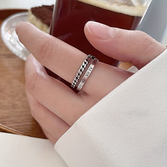 Smile Face Letter Rings For Men Finger Accessories