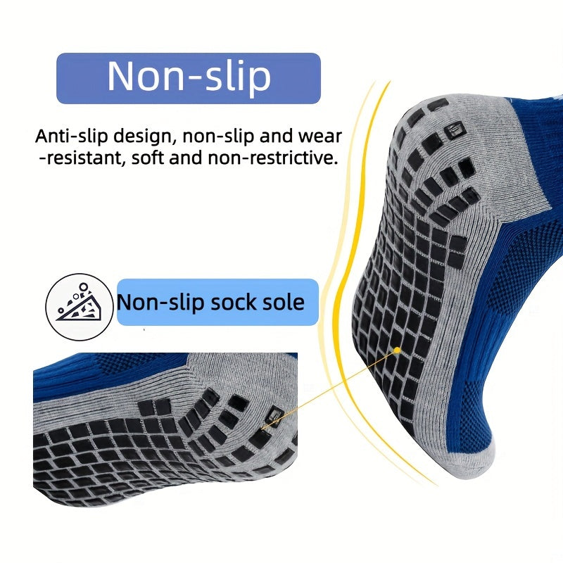 Thickened Non slip Sports Socks for Running Soccer Basketball Cycling