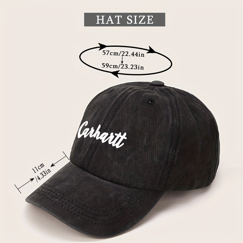Candy Washed Distressed Baseball Cap Sun Hat
