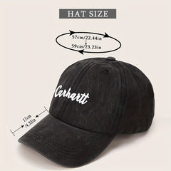 Candy Washed Distressed Baseball Cap Sun Hat