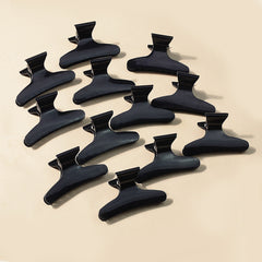 Butterfly Clip Perm Highlight Hair Clips - 12 Pack
