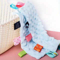 Baby 0-1 Year Old Beanie Drool Towel Square Soft and Comfortable