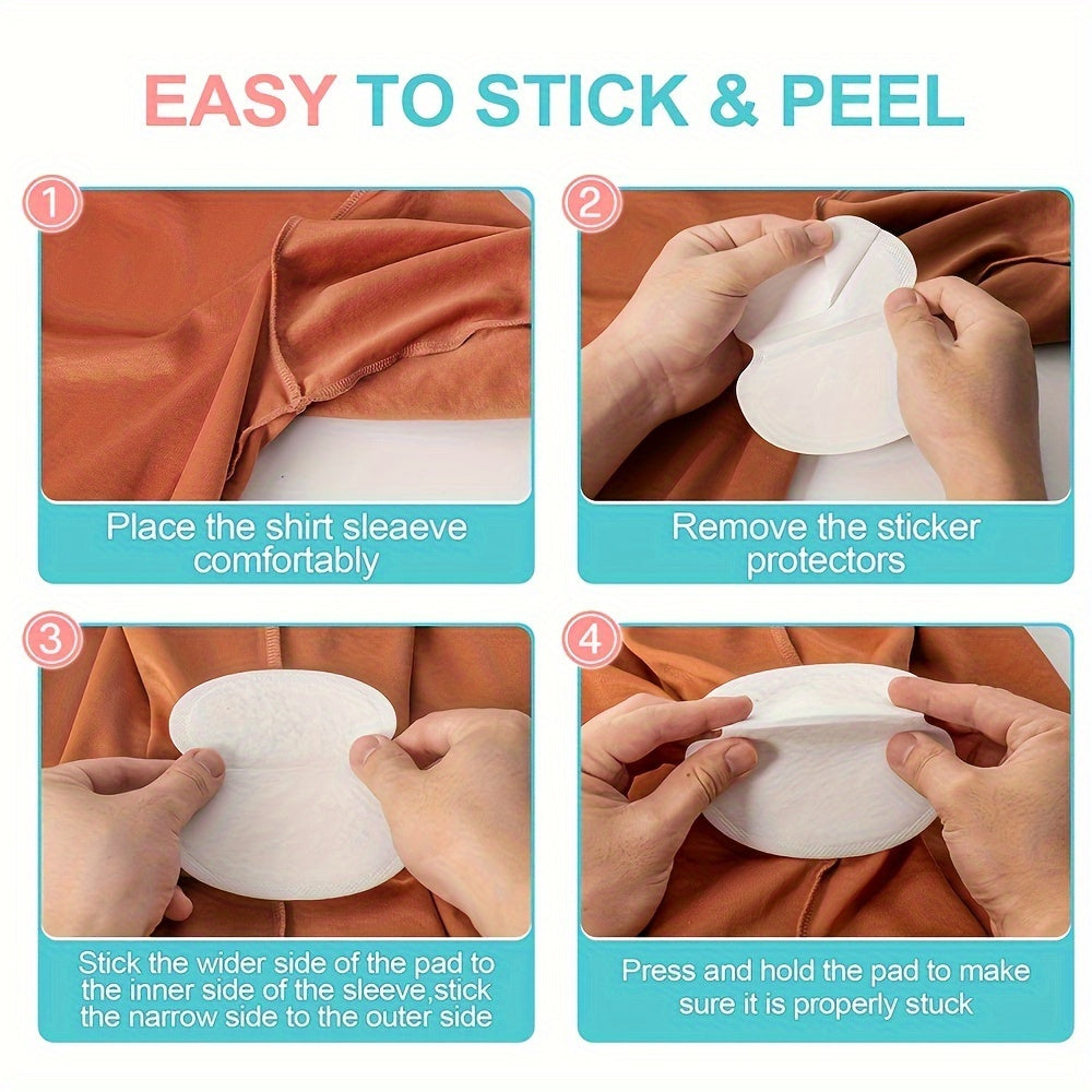 10PCS Underarm Sweat Absorbing Patch Ultra Thin Invisible Pad