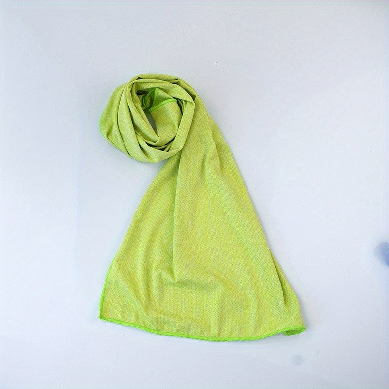 Cooling Ice Silk Sports Towel for Outdoor Activities