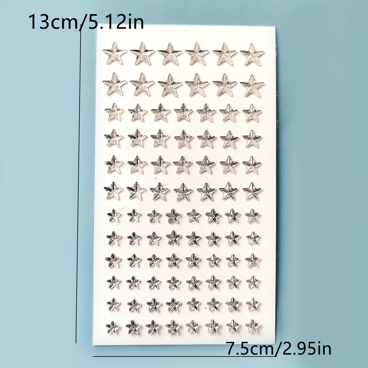 Crystal Star Makeup Stickers Self Adhesive Stickers