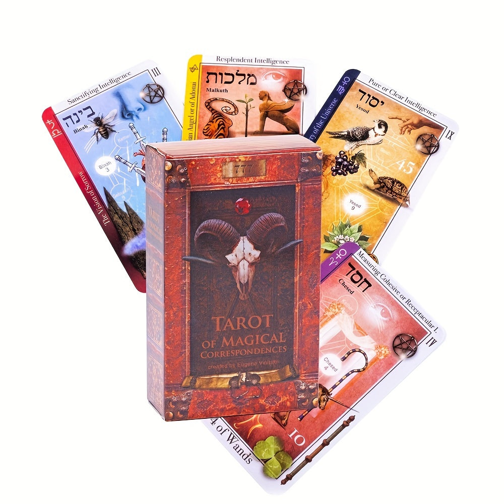 Tarot Of Magical Correspondences Fortune Telling Game