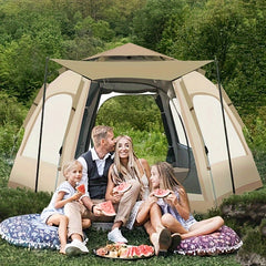 Large Waterproof Camping Tent Fully Automatic Portable Tent
