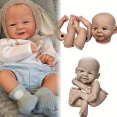 3D Painted and Unpainted Vivienne Reborn Doll Kits DIY Bebe Reborn Kits