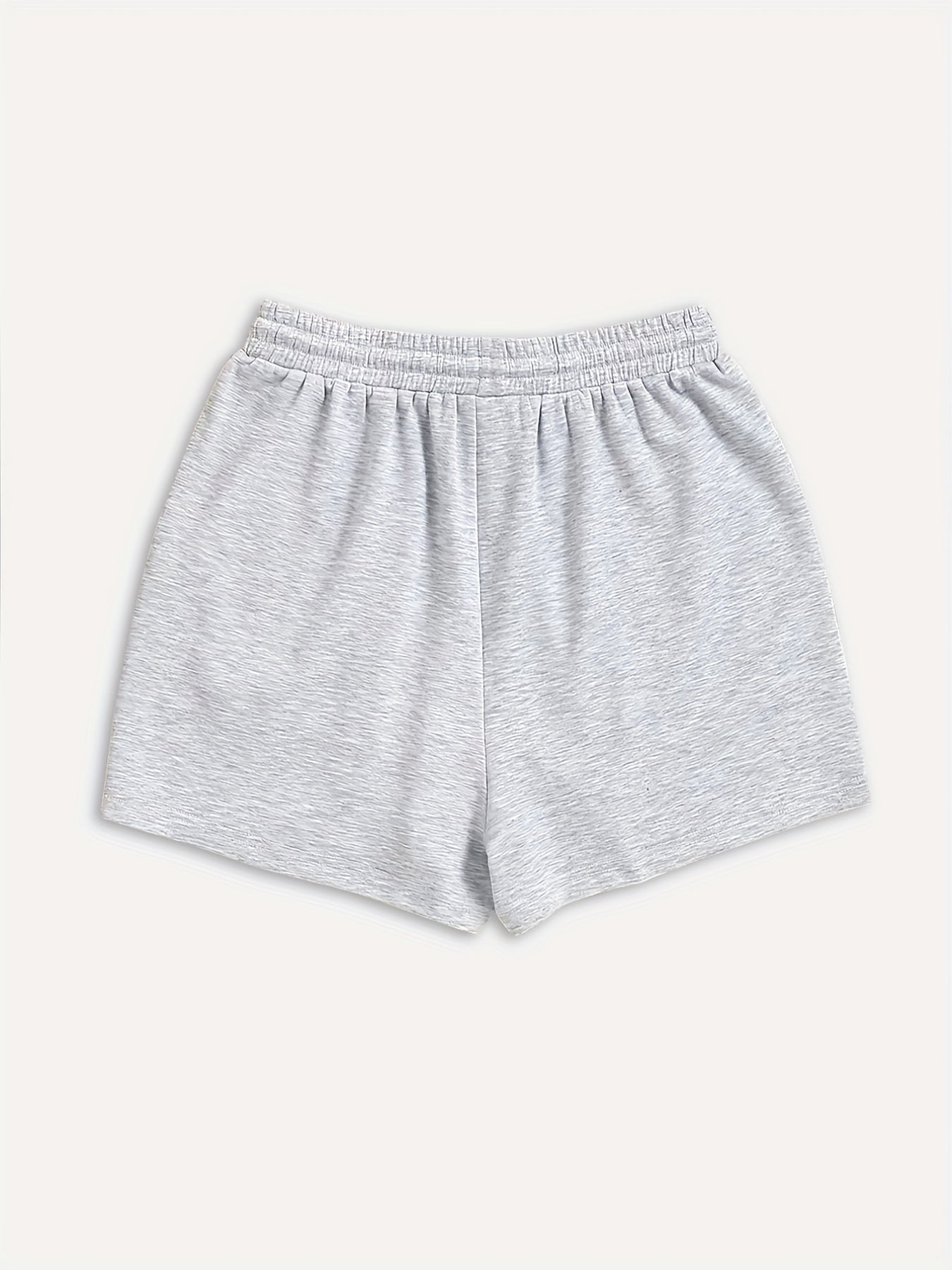  Gradient Lips Print Drawstring Comfort Shorts