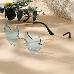 Abnormal Party Rimless Sunglasses for Women