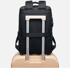 8008 Men's Business Travel Backpack Waterproof Oxford 36-55L Computer Bags