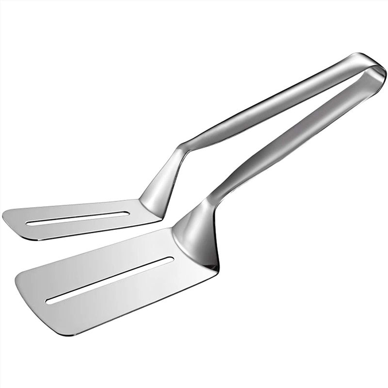 Stainless Steel Frying Shovel Clip for BBQ Pancakes