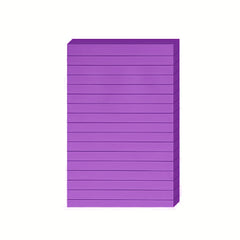 50 Lined Sticky Notes Bright Colors 10 16X15 24 Cm Self Adhesive Note Pad